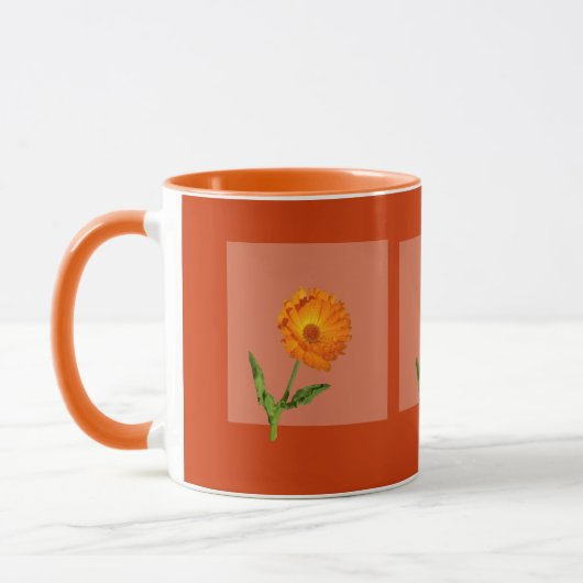 Tasse - Gerahmt Calendula (Links)