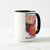 Tasse "Gerechtigkeit und Frieden" (VorderseiteRechts)