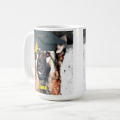 Tasse German Shepherd Grad (Vorderseite Links)
