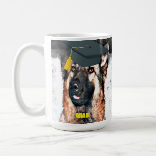 Tasse German Shepherd Grad (Links)