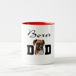 Tasse-Geschenk für Boxer-VATER Zweifarbige Tasse
