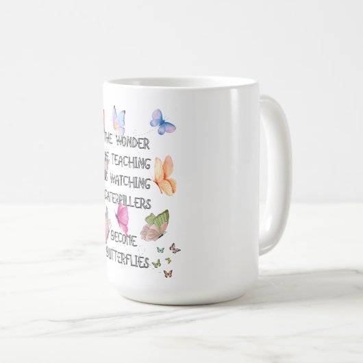Tasse Geschenk für Lehrer (VorderseiteRechts)