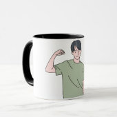 Tasse, Geschenke, Tasse der Keramik, (Vorderseite Links)