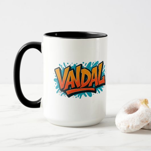 Tasse | Geschenkidee | Kaffee- und Teetasse (Mit Donut)