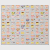 Tasse Geschenkpapier (Flach)