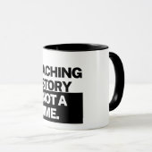 Tasse - Geschichtsunterricht ist kein Verbrechen (VorderseiteRechts)