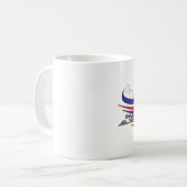 Tasse Geschirr-Laufensamerika! (Vorderseite Links)