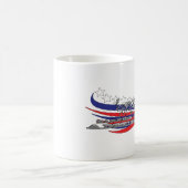 Tasse Geschirr-Laufensamerika! (Mittel)