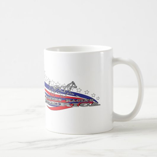 Tasse Geschirr-Laufensamerika! (Rechts)
