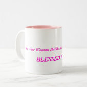 Tasse gesegnete Mama-Angelegenheiten (Vorderseite Links)