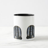 Tasse - gestreifte Feline (Zentrum)