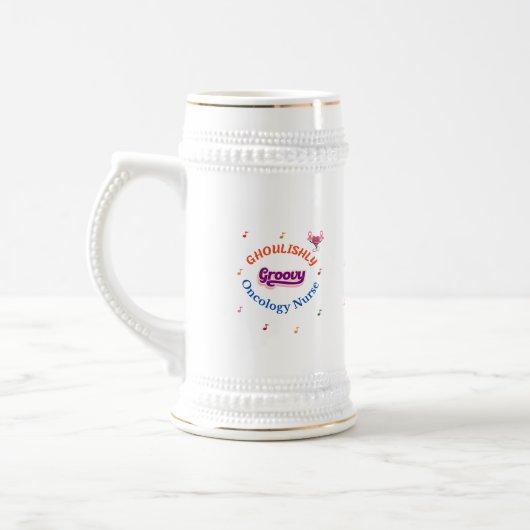 Tasse: Ghoushly Groovy Oncology Nurse Tasse (Links)