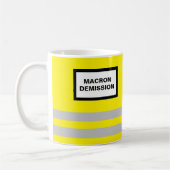 Tasse Gilet Jaune Macron Démission (Links)