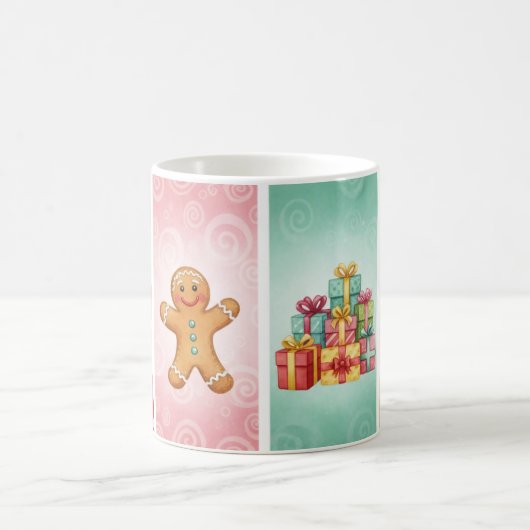 Tasse Gingerbrot & Schneeglobe (Mittel)