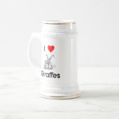 Tasse Giraffen der Liebe I (Vorderseite Links)