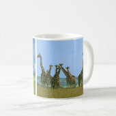 Tasse Giraffen Herde (VorderseiteRechts)