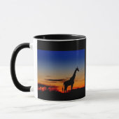 Tasse Giraffen Sonnenuntergang (Links)