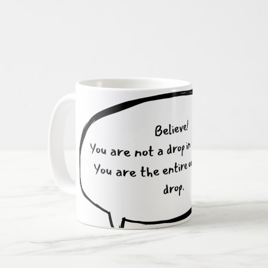 Tasse glauben (Vorderseite Links)