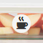 Tasse Glitch Etiketten (Befestigt)