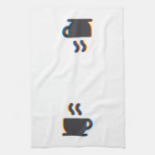 Tasse Glitch Geschirrtuch (Vertikal)