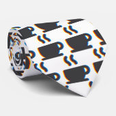 Tasse Glitch Krawatte (Gerollt)
