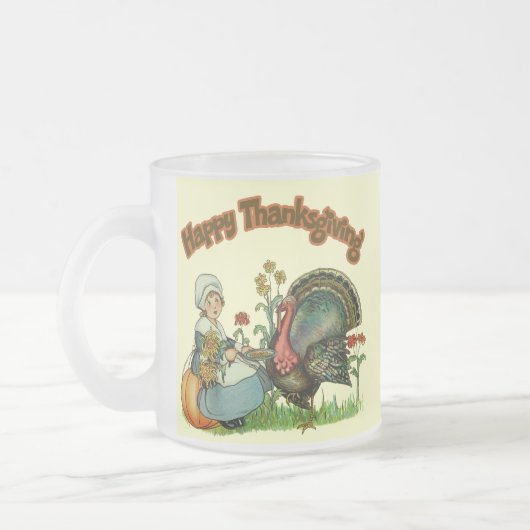 Tasse - glücklicher Erntedank (Links)