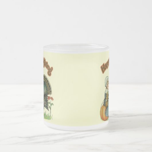 Tasse - glücklicher Erntedank (Mittel)