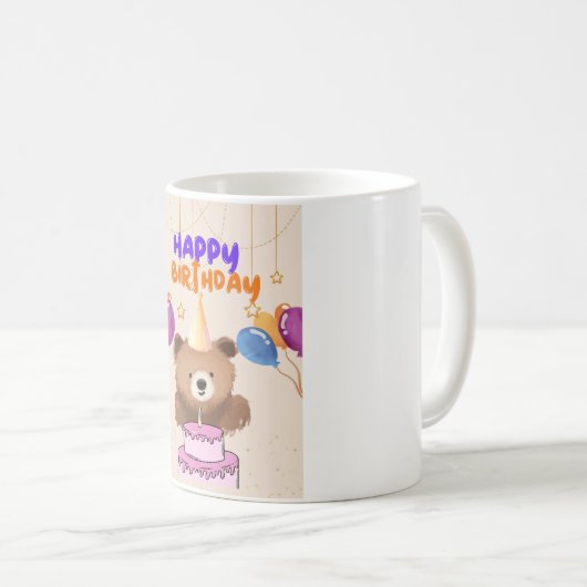TASSE - GLÜCKLICHER GEBURTSTAG (VorderseiteRechts)