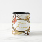 Tasse Gold 1 Muster (Zentrum)