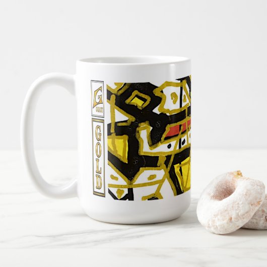 Tasse - GOLD - Collection GGAST (Mit Donut)