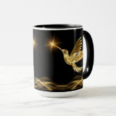 Tasse Gold Hummingbird (VorderseiteRechts)
