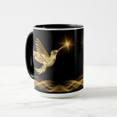Tasse Gold Hummingbird (Vorderseite Links)