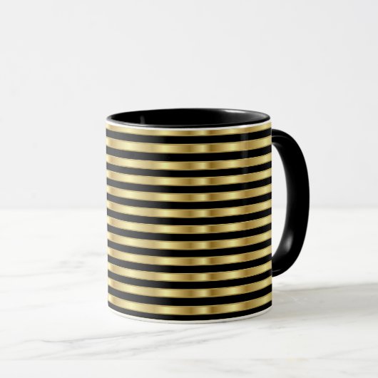 Tasse Golden and Black (VorderseiteRechts)