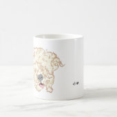 Tasse: Goldendoodle Kaffeetasse (Mittel)