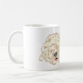 Tasse: Goldendoodle Kaffeetasse (Links)