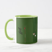 Tasse GOLF GREEN 'GOLF CLUBS' von eliteArtKT (Links)