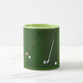 Tasse GOLF GREEN 'GOLF CLUBS' von eliteArtKT (Zentrum)
