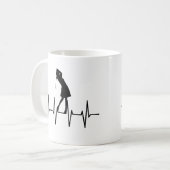 Tasse Golf Heartbeat (Vorderseite Links)