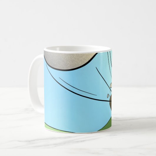 Tasse Golf "Tea" (Vorderseite Links)