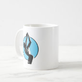 Tasse Golfer (Vorderseite Links)