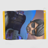 Tasse Golfhandtuch (Horizontal)