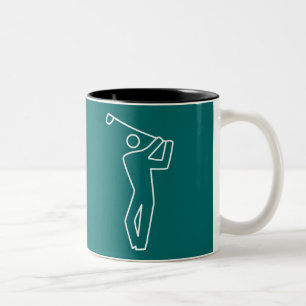 Tasse - Golfspieler