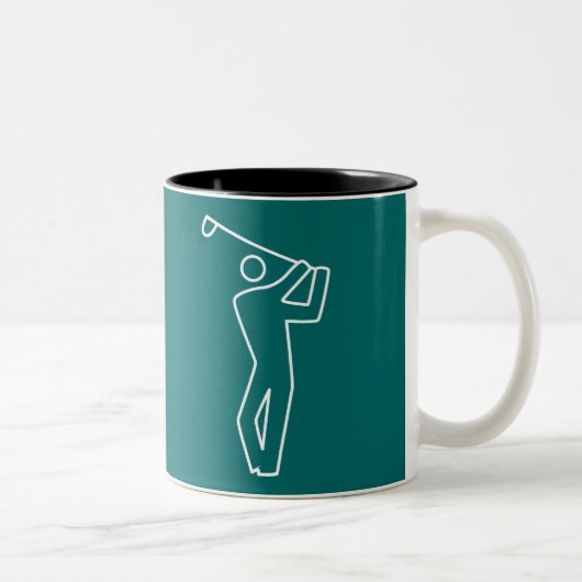 Tasse - Golfspieler (Rechts)