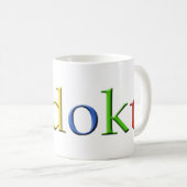 Tasse Google Sudoku (VorderseiteRechts)