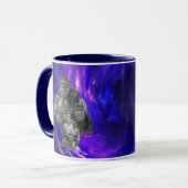 Tasse Gorilla Portrait (Vorderseite Links)