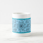 Tasse - Grafikmuster Wasserrad (Mittel)