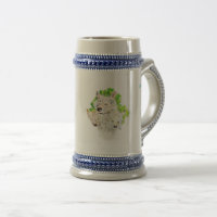 Tasse Gray/Blue 22 oz Stein Wolves