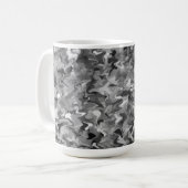 Tasse Gray Swirl 15oz (Vorderseite Links)
