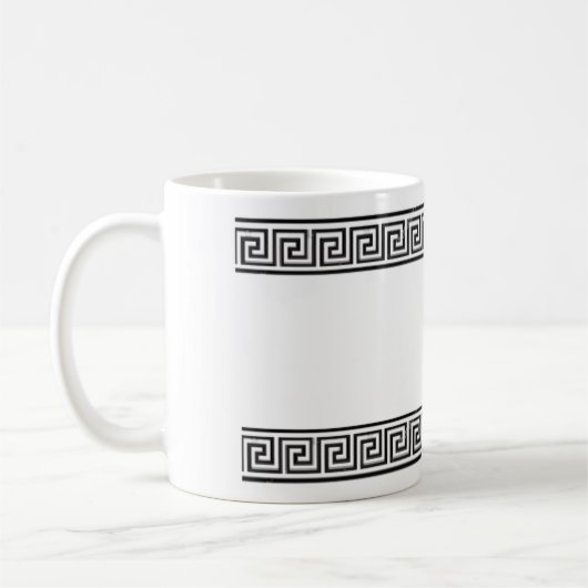 Tasse: Grecian Key Kaffeetasse (Links)