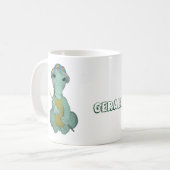 Tasse - Green Alligator Doll mit Name (Vorderseite Links)